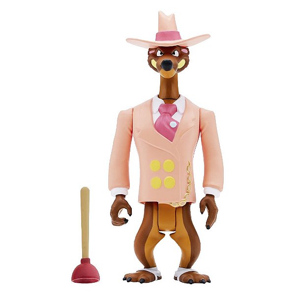 Action Figure Super7 Roger Rabbit Smarty Super7 9,5 a 18 cm conforme a linha Oficial