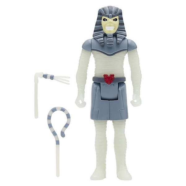 Action Figure Super7 Anime Rock Iron Maiden Pharoah Eddie Glow Super7 9,5 a 18 cm conforme a linh...