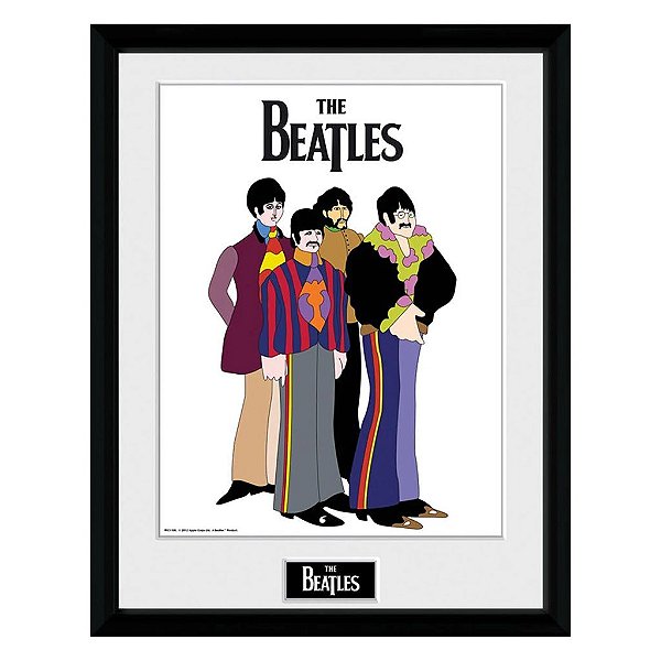 Pôster Cultura Pop The Beatles Yellow Submarine Group AbyStyle Oficial
