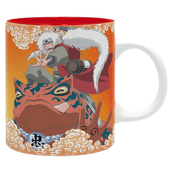 Caneca Naruto Shippuden Jiraiya & AbyStyle Oficial