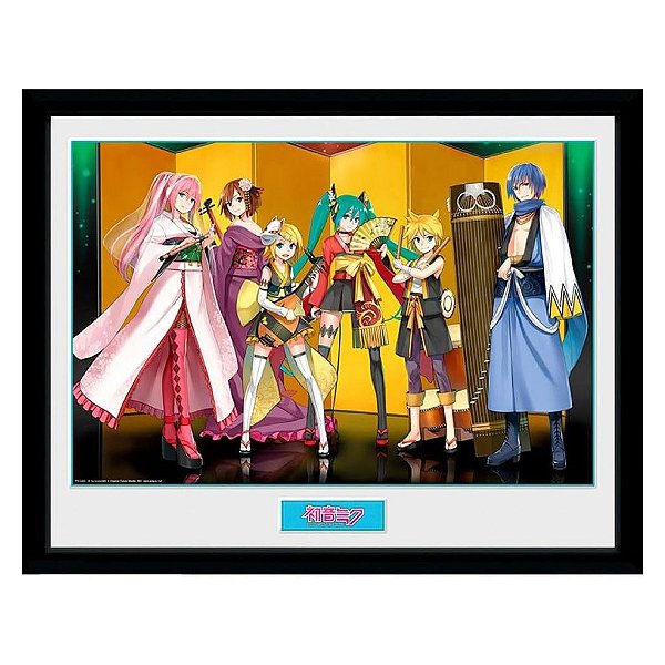 Pôster Cultura Pop Hatsune Kuroshishi Unit AbyStyle Oficial