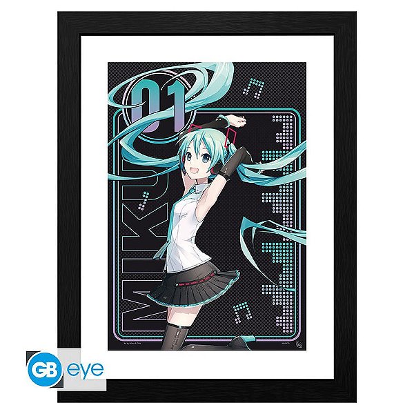 Pôster Hatsune Miku Mix AbyStyle Oficial