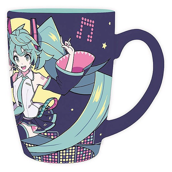 Caneca Cultura Pop Hatsuna Miku Miku AbyStyle Oficial