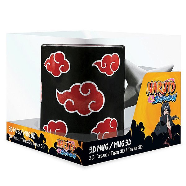 Caneca Naruto Shippuden Shuriken Akatsuki Handle AbyStyle Oficial