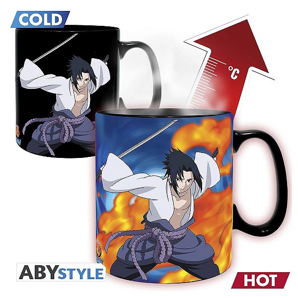 Caneca Naruto Sasuke AbyStyle Oficial