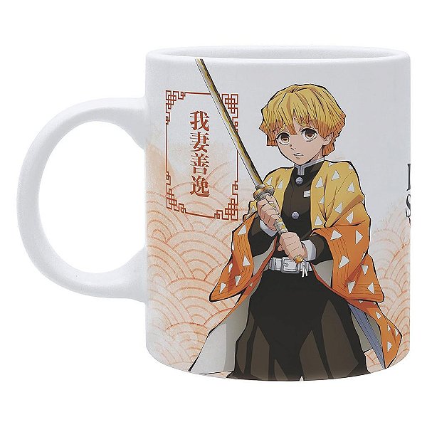 Caneca Demon Slayer Zenitsu & Inosuke AbyStyle Oficial