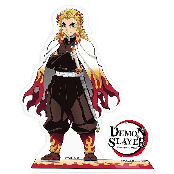 Figure Cultura Pop Acryl Demon Rengoku Kyojuro AbyStyle Oficial