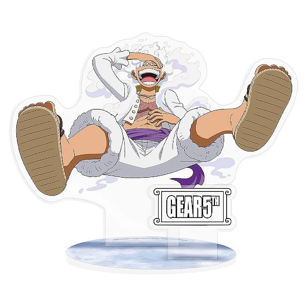 Figure Cultura Pop Acryl One Pice Luffy Gear 5 AbyStyle Oficial