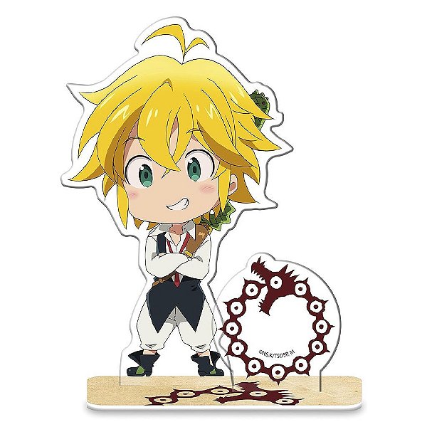 Figure Cultura Pop Acryl The Seven Deadly Sins Meliodas AbyStyle Oficial