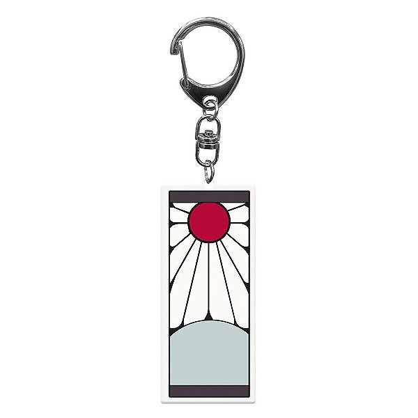 Chaveiro Demon Slayer Hanafuda Earring Acrylic AbyStyle Oficial
