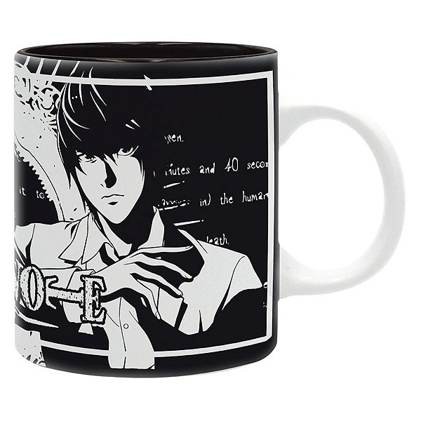 Caneca Death Note Light Vs L AbyStyle Oficial