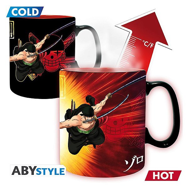 Caneca One Piece Zoro & Sanji AbyStyle Oficial