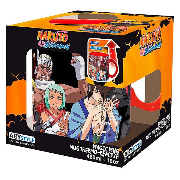 Caneca Naruto Shippuden Biju & Jinchuriki AbyStyle Oficial