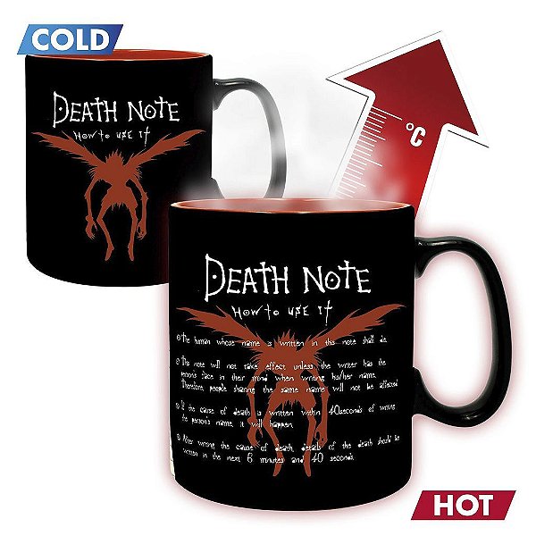 Caneca Death Note L & Light AbyStyle Oficial