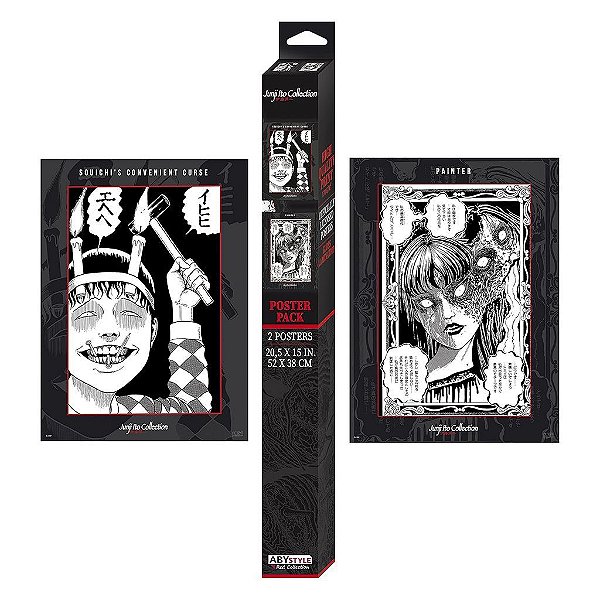 Pôster Cultura Pop Junjiito 2Pcs AbyStyle Oficial