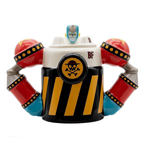Caneca One Piece Iron Pirate Franky Shogun AbyStyle Oficial