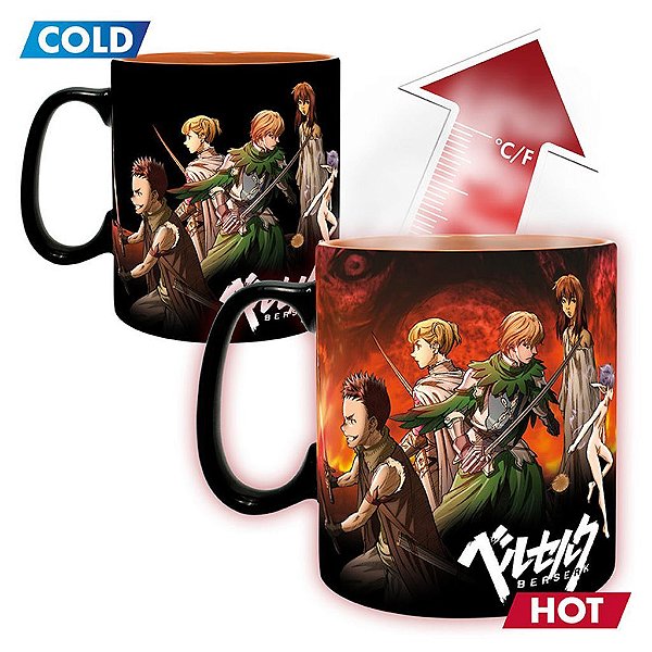 Caneca Berserk Guts Traveling AbyStyle Oficial