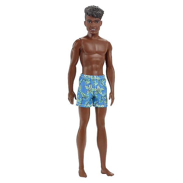 Boneca Mattel Barbie Barbie Ken Dark Beach Blue Trunks Oficial