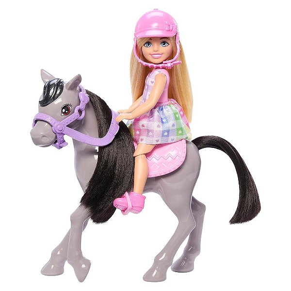 Boneca Mattel Barbie Barbie Chelsea & Pony Oficial