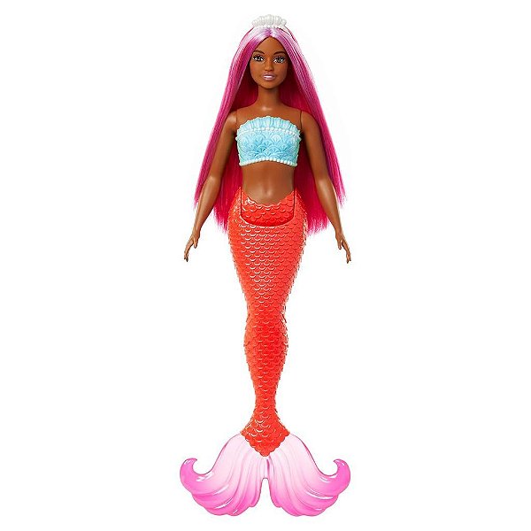 Boneca Mattel Barbie Barbie Core Mermaid Red Hair Oficial