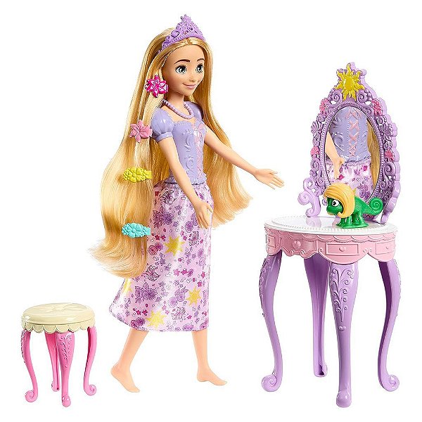Boneca Mattel Disney Rapunzel'S Vanity Oficial