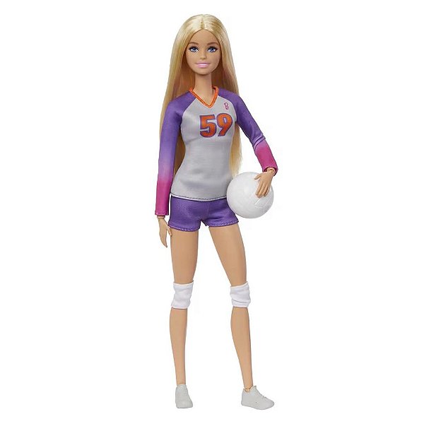 Boneca Mattel Barbie Barbie Articulate Volleyball Oficial