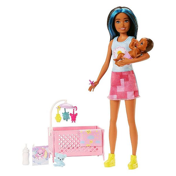 Boneca Mattel Barbie Barbie Sleepy Baby Oficial
