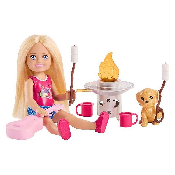 Boneca Mattel Barbie Barbie Family & Friends Adventure Chelse Oficial