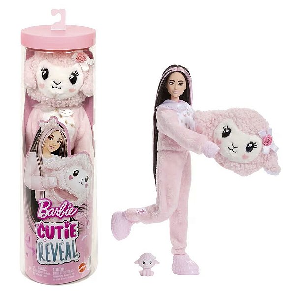 Boneca Mattel Barbie Barbie Care Bears Cutie Reveal Lamb Oficial