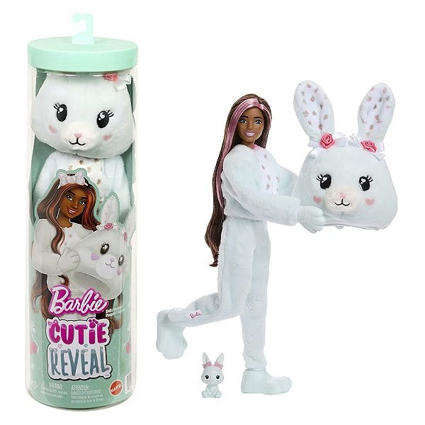 Boneca Mattel Barbie Barbie Care Bears Cutie Reveal Bunny Oficial
