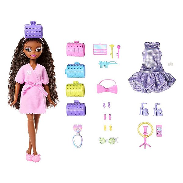 Boneca Mattel Barbie Barbie Dream Besties Get Ready With Broo Oficial
