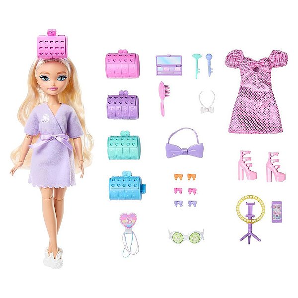 Boneca Mattel Barbie Barbie Dream Besties Get Ready With Mali Oficial