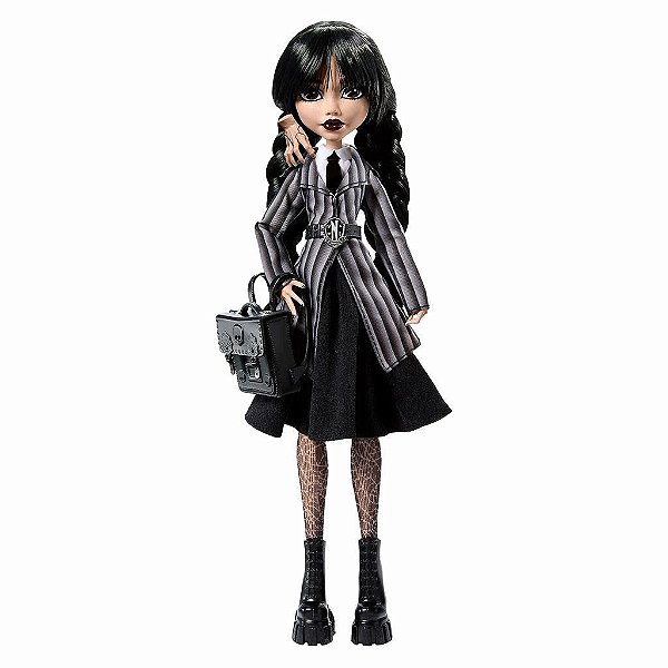 Boneca Mattel Wednesday Monster High Addams Oficial