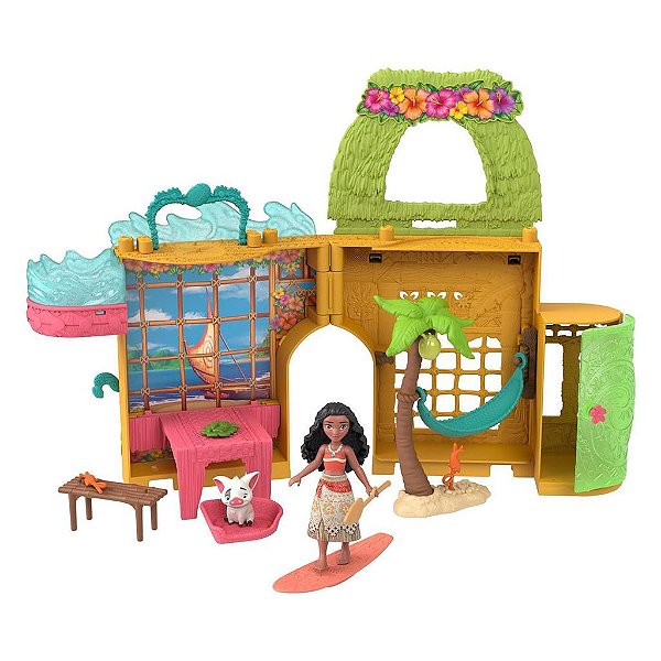 Boneca Mattel Disney Story Time Stackers Moana Oficial