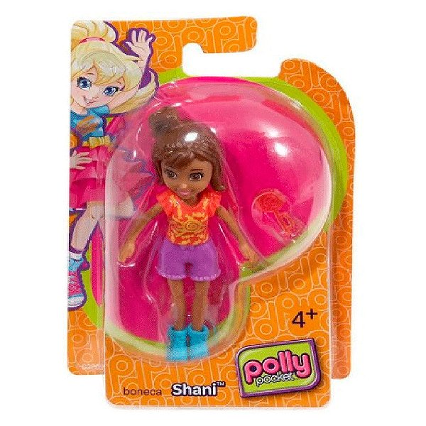 Boneca Mattel Mattel Matel Polly Pocket Shani Cgp05 Oficial