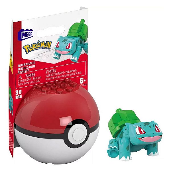 Action Figure Mattel Pokeball Pokeball Bulbasaur Oficial