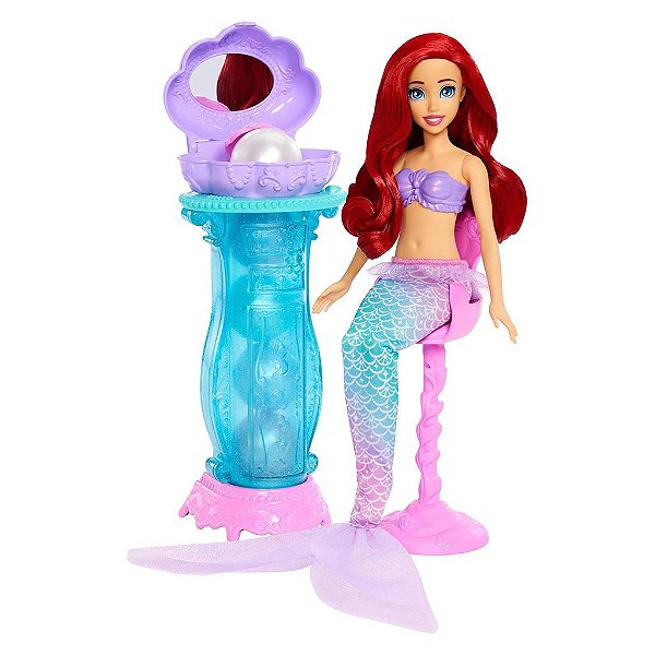 Boneca Mattel Disney Princess Vanity Pop Ariel Dool Accessory Oficial