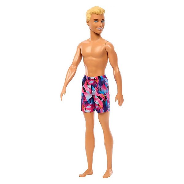 Boneca Mattel Barbie Barbie Ken Beach Oficial