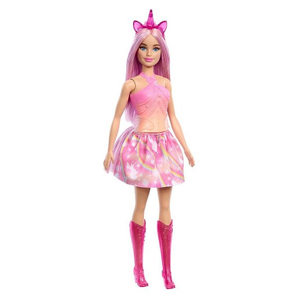 Boneca Mattel Barbie Barbie Unicorn Pink Oficial