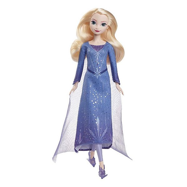 Boneca Mattel Disney Frozen Ice Skating Elsa Oficial