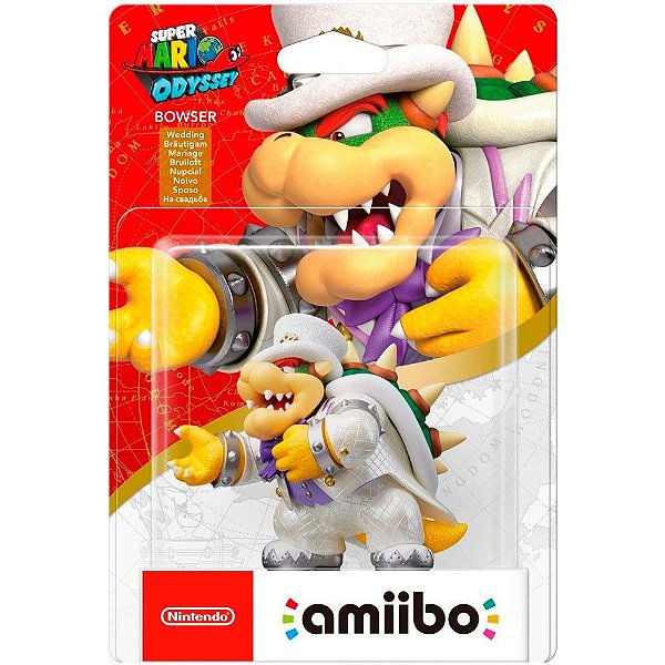 amiibo Super Mario Bowser Nintendo Figure NFC Oficial