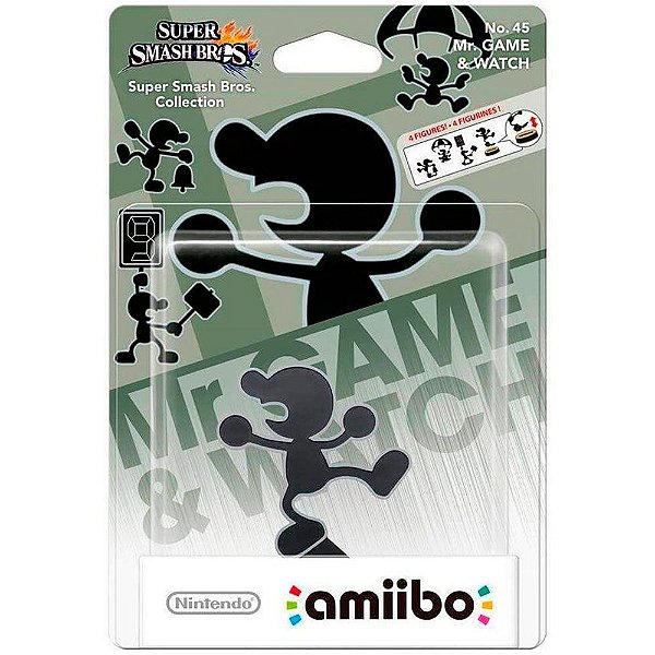 amiibo Mr.Game & Watch Nintendo Figure NFC Oficial