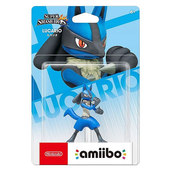 amiibo Super Smash Bros. Lucario nº 21 Nintendo Figure NFC Oficial