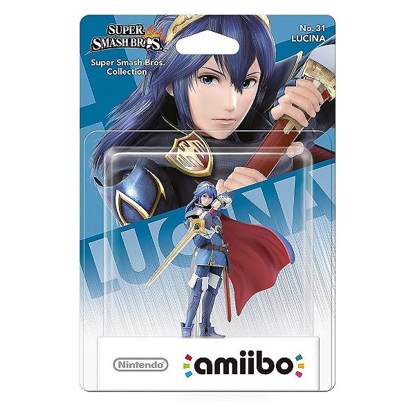 amiibo Super Smash Bros. Luciana Nintendo Figure NFC Oficial