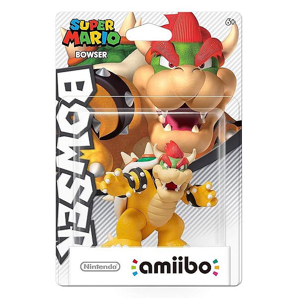amiibo Super Mario Bowser nº 20 Nintendo Figure NFC Oficial