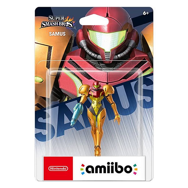 amiibo Metroid Samus nº 7 Nintendo Figure NFC Oficial