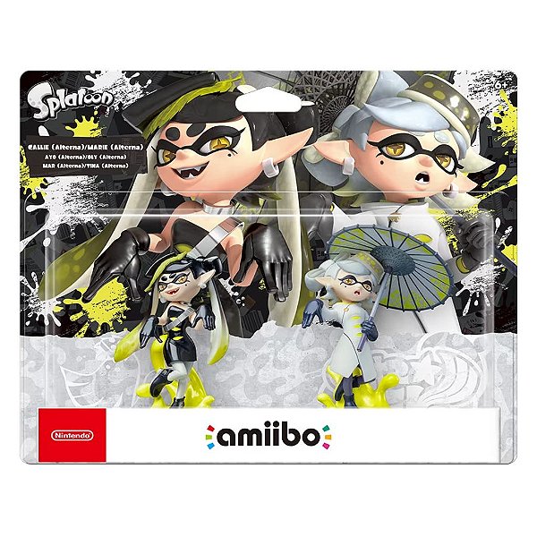 amiibo Splatoon Callie & Marie Nintendo Figure NFC Oficial