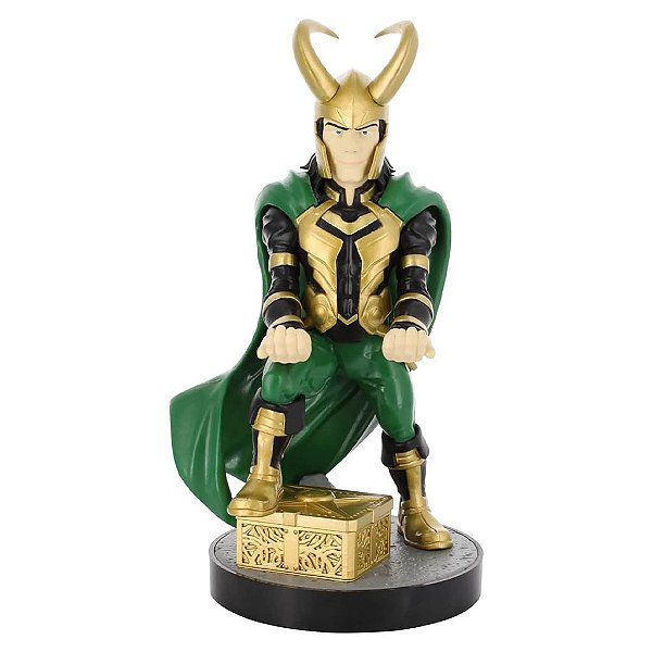 Suporte Cable Guys Loki Marvel para Controle e Celular Exquisite Gaming