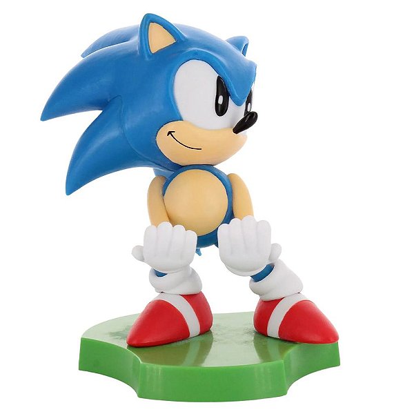 Suporte Cable Guys Sonic Sliding Sonic the Hedgehog para Controle e Celular Exquisite Gaming