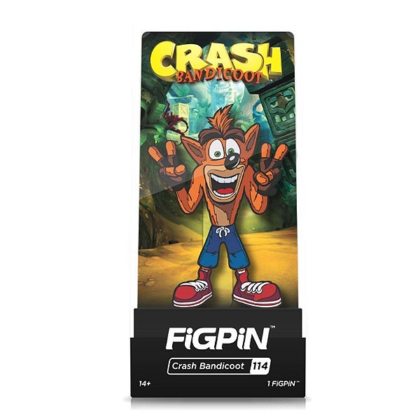 Acessório Jakks Crash Bandicoot Crash Peace Oficial
